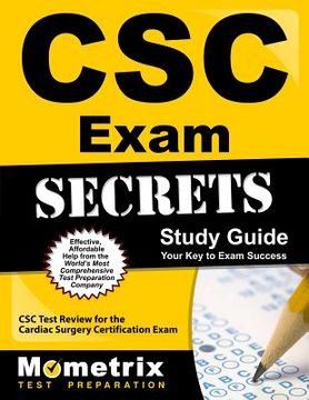 portada CSC Exam Secrets Study Guide: CSC Test Review for the Cardiac Surgery Certification Exam (in English)