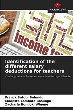 portada Identification of the different salary deductions for teachers (en Inglés)