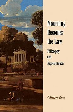 portada Mourning Becomes the law Hardback: Philosophy and Representation (en Inglés)
