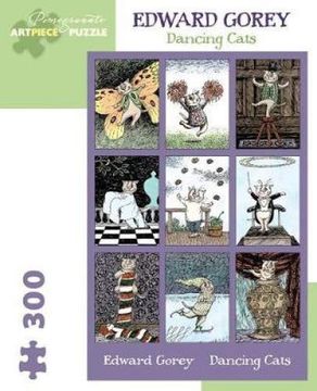 portada Edward Gorey Dancing Cats 300-Piece Jigsaw Puzzle 