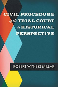 portada Civil Procedure of the Trial Court in Historical Perspective (Judicial Administration Series)