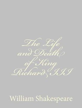 portada The Life and Death of King Richard III (en Inglés)