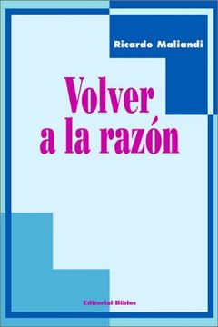 portada Volver a la Razon (in Spanish)