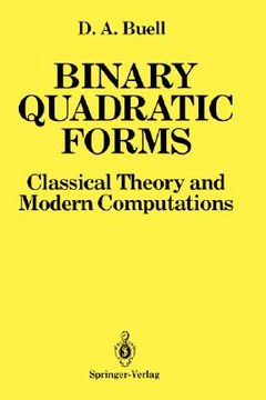 portada binary quadratic forms (en Inglés)