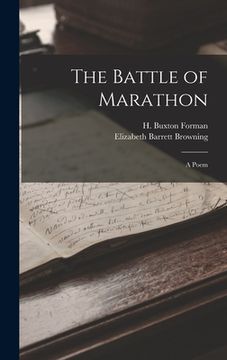 portada The Battle of Marathon: A Poem (en Inglés)