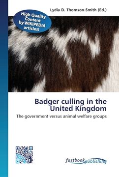 portada Badger culling in the United Kingdom (en Inglés)