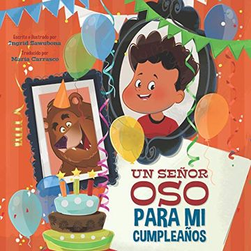 portada Un Senor oso Para mi Cumpleanos