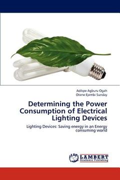 portada determining the power consumption of electrical lighting devices (in English)