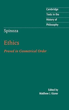 portada Spinoza: Ethics (Cambridge Texts in the History of Philosophy) (in English)