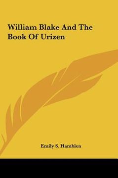 portada william blake and the book of urizen (en Inglés)