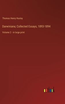 portada Darwiniana; Collected Essays, 1893-1894: Volume 2 - in large print (en Inglés)