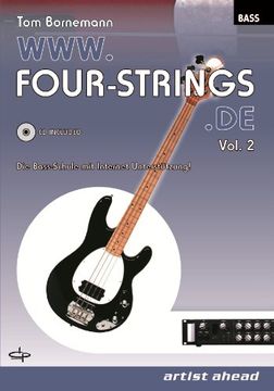 portada WWW.FOUR-STRINGS.DE, Vol. 2: Die Bass-Schule mit Internet-Unterstützung (en Alemán)