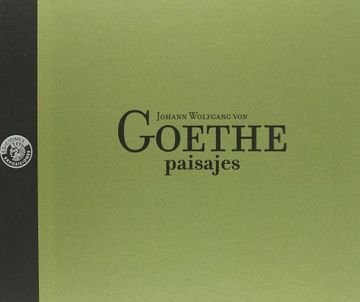 portada Johann Wolfgang von Goethe Paisajes (in Spanish)