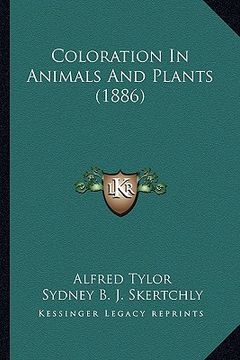 portada coloration in animals and plants (1886) (en Inglés)