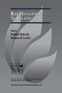 portada Risk Management: The State of the Art (en Inglés)