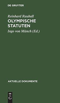 portada Olympische Statuten (in German)