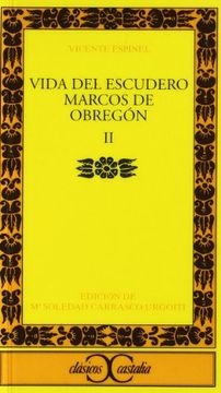 portada Vida del Escudero Marcos de Obregón, ii. (in Spanish)