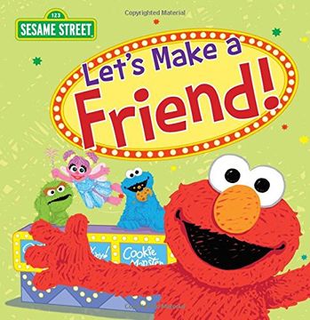 portada Let's Make a Friend! (Sesame Street Scribbles)