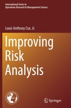 portada Improving Risk Analysis (International Series in Operations Research & Management Science)