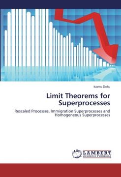 portada Limit Theorems for Superprocesses