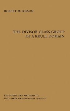 portada the divisor class group of a krull domain