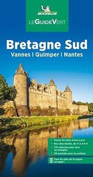 portada Guide Vert Bretagne Sud. Vannes Quimper Nantes (le Guide Vert) (en Francés)