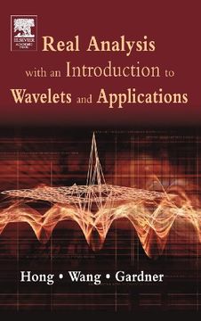 portada Real Analysis With an Introduction to Wavelets and Applications (in English)