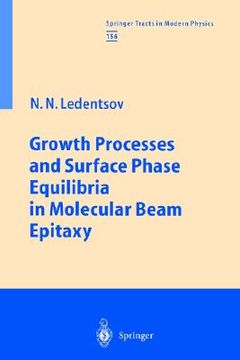 portada growth processes and surface phase equilibria in molecular beam epitaxy (en Inglés)