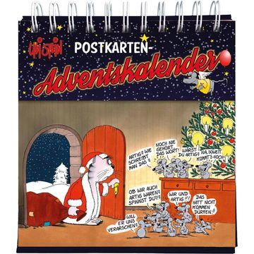 portada Adventskalender mit 24 Weihnachtskarten uli Stein. (en Alemán)