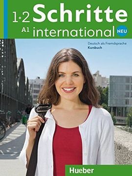 portada Schritte International neu - Dreibandige Ausgabe: Kursbuch 1 + 2 (A1) 