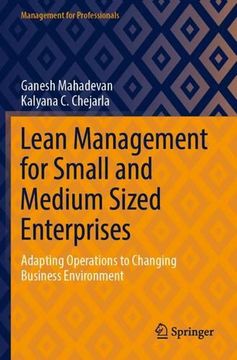 portada Lean Management for Small and Medium Sized Enterprises de Mahadevan; Chejarla(Springer Verlag Gmbh) (en Inglés)
