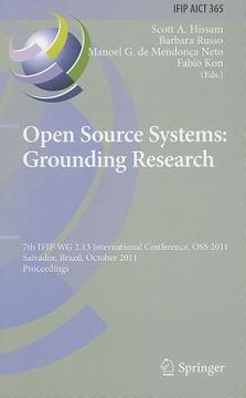 portada open source systems: