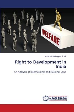 portada Right to Development in India (en Inglés)