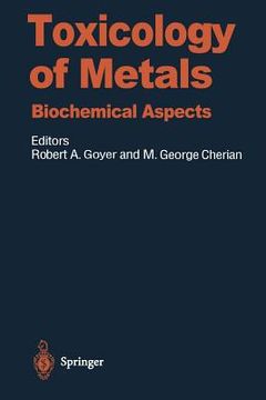 portada toxicology of metals: biochemical aspects (en Inglés)