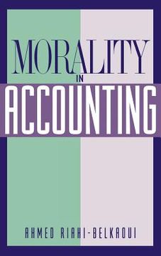 portada morality in accounting (en Inglés)