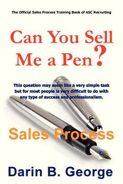 portada sales process: can you sell me a pen? (en Inglés)