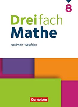 portada Dreifach Mathe 8. Schuljahr. Nordrhein-Westfalen - Schulbuch (in German)