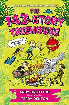 portada The 143-Story Treehouse: Camping Trip Chaos! 10 (13 Story Treehouse, 10) (in English)