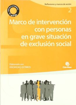 portada Marco de Intervención con Personas en Grave Situación de Exclusión Social (in Spanish)