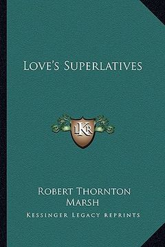 portada love's superlatives (in English)