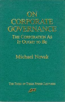 portada on corporate governance (in English)