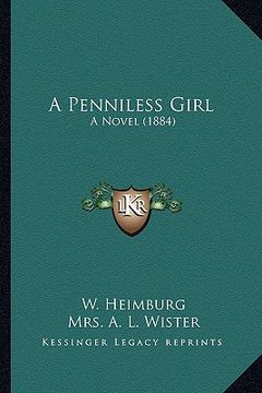 portada a penniless girl: a novel (1884)