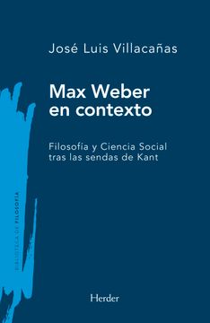 portada MAX WEBER EN CONTEXTO (in Spanish)
