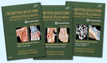 portada The Netter Collection of Medical Illustrations: Musculoskeletal System Package: Volume 6 (Netter Green Book Collection)