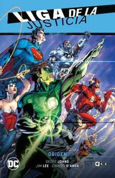 portada Liga de la Justicia Vol. 01: Origen (lj Saga – Nuevo Universo dc Parte 1) (in Spanish)