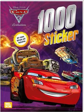 portada Disney Cars 3: 1000 Sticker (en Alemán)