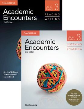 portada Academic Encounters Level 3 2-Book set (R&W Student's Book With Digital Pack, l&s Student's Book With idl C1): Life in Society (en Inglés)