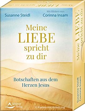 portada Meine Liebe Spricht zu dir? Botschaften aus dem Herzen Jesus: 33 Karten mit Anleitung (in German)