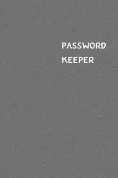 portada Password Keeper: Size (6 x 9 inches) - 100 Pages - Fossil Cover: Keep your usernames, passwords, social info, web addresses and securit (en Inglés)