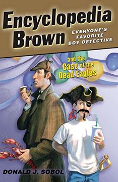 portada Encyclopedia Brown and the Case of the Dead Eagles (en Inglés)